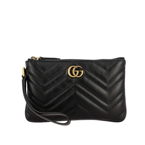 pochette gucci nera|pochette di lusso donna.